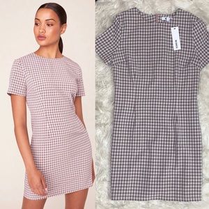 NWT   BB Dakota Plaid Shift Dress